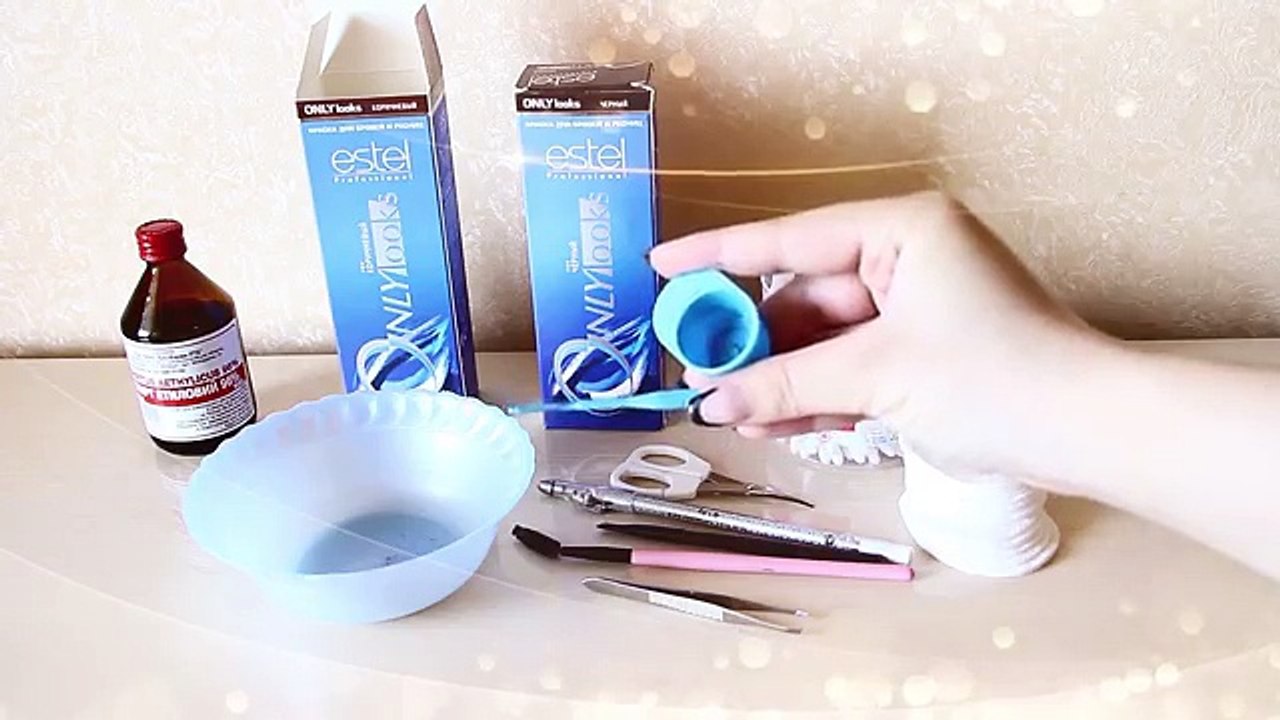 Коррекция и окраска бровей (Estel Only Looks)
