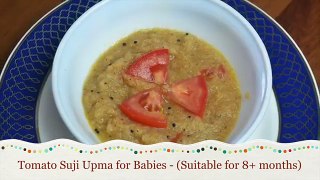 2 Quick Suji/ Semolina recipes for babies: Homemade Baby Food Recipes
