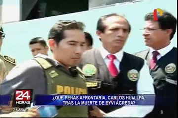 ¿Qué penas afrontaría Carlos Huallpa tras la muerte de Eyvi Agreda?