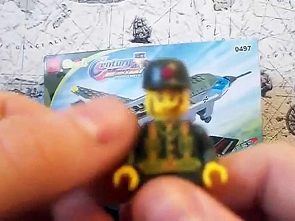 Обзор на конструктор Brick 0497 Истребитель