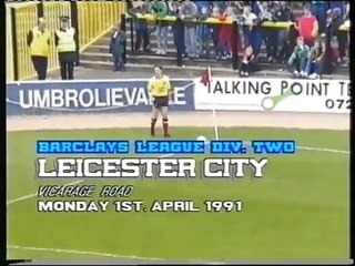 Watford - Leicester City 01-04-1991 Division Two