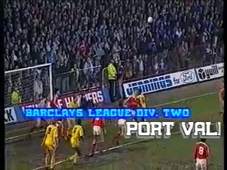 Middlesbrough - Port Vale 09-04-1991 Division Two