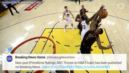 Primetime Ratings: ABC Dominates With NBA Finals