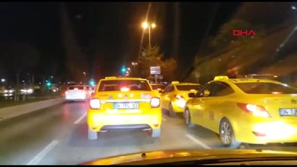 "UBER Bitti" Diyen Cumhurbaşkanı Erdoğan'a Taksicilerden Sevgi Gösterisi