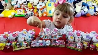 Киндер сюрприз Хэлоу Кити на русском языке. Часть 3. Kinder Surprise Hello Kitty. Новинка new!