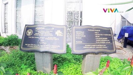 Ini Dia! Masjid Segitiga Unik Tanpa Kubah di Pusat Jakarta