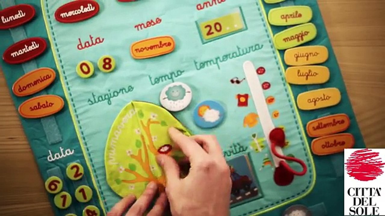 Calendario per bambini universale