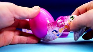 Princess Surprise eggs unboxing Princess Ü-Eier auspacken