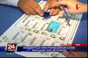 Elecciones 2018: ONPE habilitó aplicativo para elegir local de votación