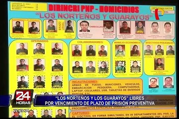 ‘Los norteños y los guarayos’ están en las calles por vencimiento de su prisión preventiva