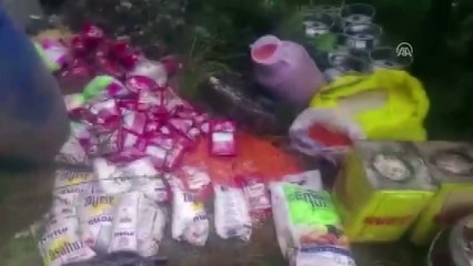 Terör operasyonu sona erdi - Ele geçirilen mühimmatlar - DİYARBAKIR