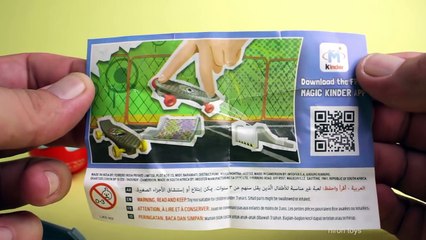 Three Kinder Joy and two Kinder Surprise Eggs