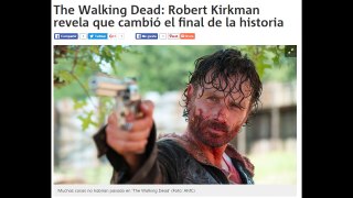 El Final inicial que Robert Kirkman tenía para The Walking Dead