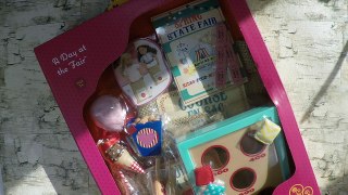American Girl Doll Day at the Fair Playset Review