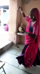मारवाड़ी देसी वीडियो /मारवाड़ी ढोल थाली पर जोरदार डांस वीडियो