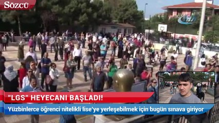 LGS heyecanı başladı