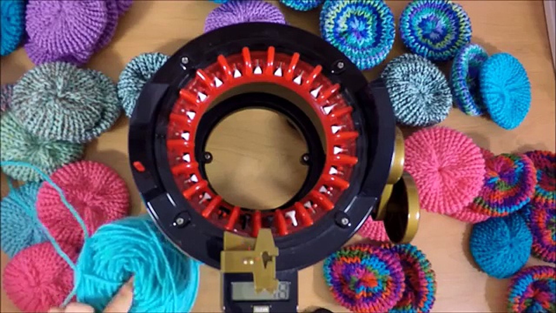 Addi Express King Vs. Toy Knitting Machine 