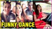 Priyank Sharma And Niti Taylor FUNNY Dance In The Car | TellyMasala