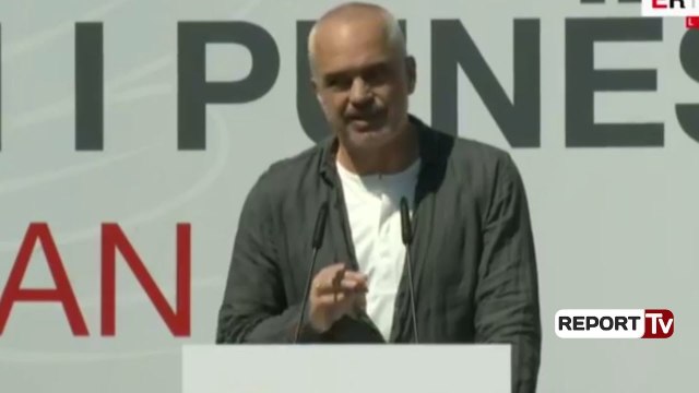 Report Tv - Rama në Elbasan: Nxitoni të punësoheni, janë 1567 vende të lira pune në këtë qark