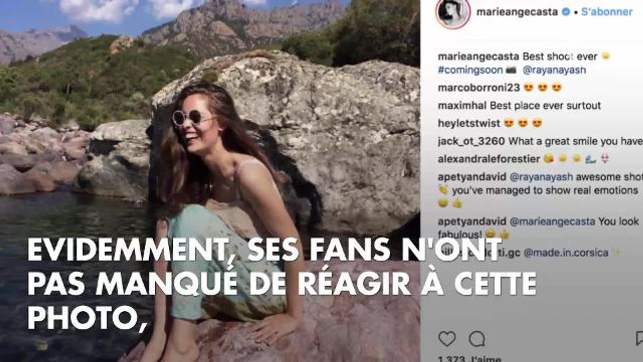 PHOTO. Marie-Ange Casta sexy en maillot de bain