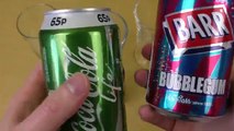 Coca Cola Life [Stevia] | Fanta Mango | BARR Bubblegum Soda