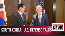 Defense chiefs of S. Korea, U.S. discuss peace and prosperity of Korean peninsula