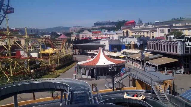 Wasserbahn im Wiener Prater (HD)