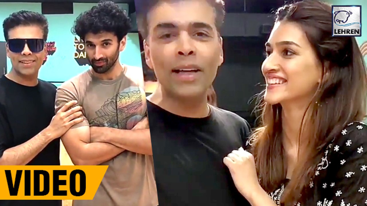 Varun Dhawan, Kriti Sanon & Aditya Roy Kapoor's Dance Rehearsal For Kalank