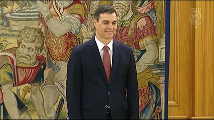 Pedro Sánchez promete su cargo como presidente del Gobierno