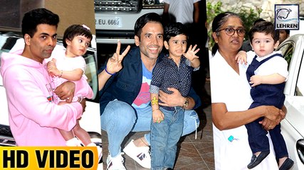 Tusshar Kapoor Son Lakshay's Birthday Bash | Taimur Ali Khan