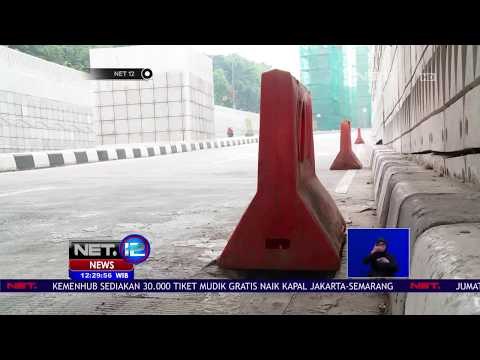 kondisi Terkini Lubang Saluran Air Di Underpass Mampang -NET12