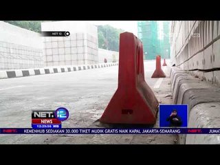 kondisi Terkini Lubang Saluran Air Di Underpass Mampang -NET12