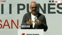 Rama, në Elbasan: Papunësia u ul; PD e pret me protestë - Top Channel Albania - News - Lajme