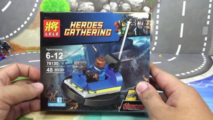 lele 닉퓨리 놀이동산 범퍼카 30303 프로모션 레고 짝퉁 조립 리뷰 Lego knockoff nick fury Bumper Car