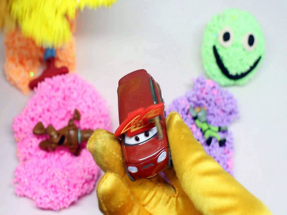 Learn Colors with Play Foam Balls Smiley Face Surprise Toys Fun for Kids Compilation