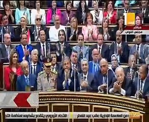 الرئيس السيسى: رجال الجيش البواسل والشرطة الأبطال يؤمنون إرادة شعبنا