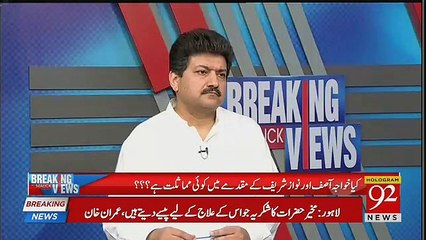 Khawaja Asif Ki Disqualification Khatam Hone Per Hamid Mir Ne Kia Kaha