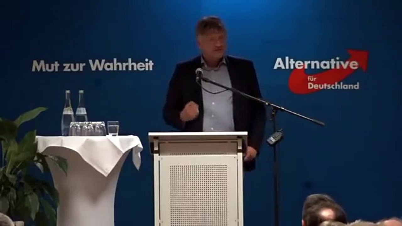 AfD - Prof. Dr. Jörg Meuthen: 'Ich nenne das totale Unterwerfung'