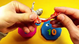 5 Learn Shapes and Count Corners With Play-Doh Surprises Inside Forms for Kids Toddlers Preschoolers