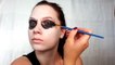 American horror story, Tate Langdon skull Halloween makeup tutorial