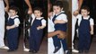 तैमूर का स्टाइल लाया Dungrees का Fashion| Taimur Ali Khan attends Laksshya birthday party | Boldsky