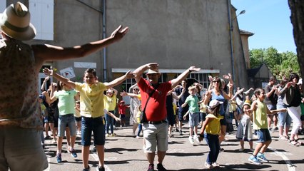 Spectacle de fin d'année à l'école Lucie Aubrac de Marcigny