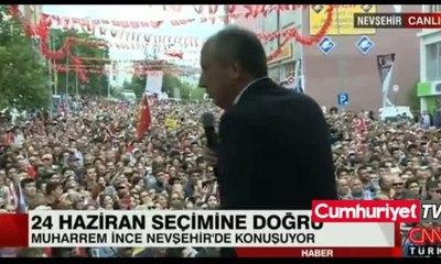 Muharem İnce 'General' ve Gülen' videolarını halka izletti