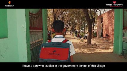 Anshul goes back to school after surgery