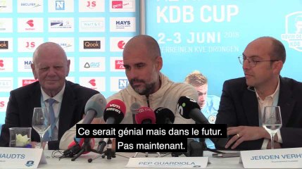 Pep Guardiola: "J’aimerais pouvoir entrainer lors d'une Coupe du monde et d'un Euro"