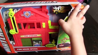 Hot Wheels Firetruck Spiral Playset | Cars for Kids | Fun Toy Cars for Kids