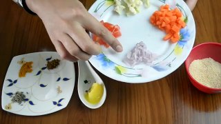 Indian Breakfast, Lunch Recipe for Babies, Toddlers, Kids: Vegetable Daliya Upma ( 1 year)