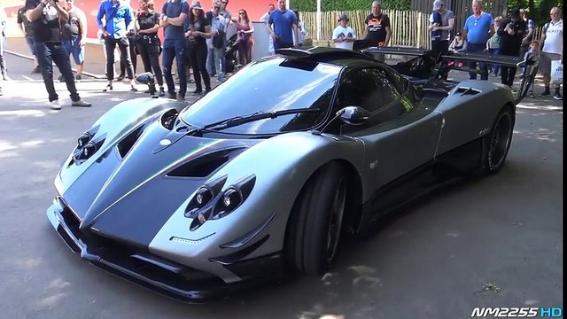 One-Off Pagani Zonda 760 Oliver Evolution SCREAMING V12 Sounds @ Track!