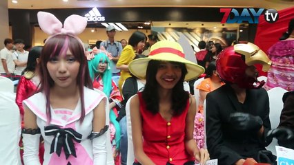 Cosplayer၆၀ ခန္႔ပါဝင္တဲ့ ၿပိဳင္ပြဲမွာ ေတြ႔ရမယ့္ ကာတြန္းဇာတ္ေကာင္ေတြ ေမ ၂၈၊ရန္ကုန္ကာတြန္းဇာတ္ေကာင္ေတြလို ဝတ္ဆင္ျပီး ယွဥ္ျပိဳင္ရတဲ့ Cosplay Contest ကို စိန္႔ဂ