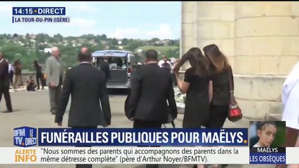 Les obsèques de Maëlys s'apprêtent à débuter